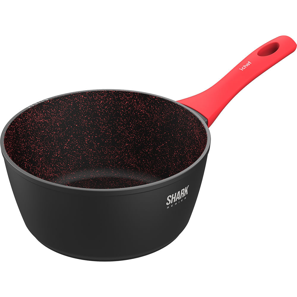 Panela Ichef Home Sauce 20cm Shark Series - Vermelha Ichef