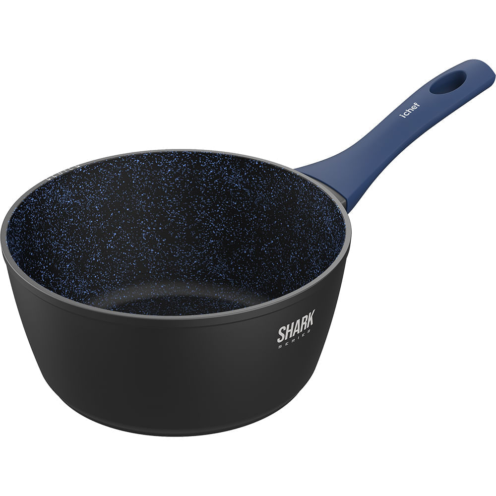 Panela Ichef Home Sauce 20cm Shark Series - Azul Ichef