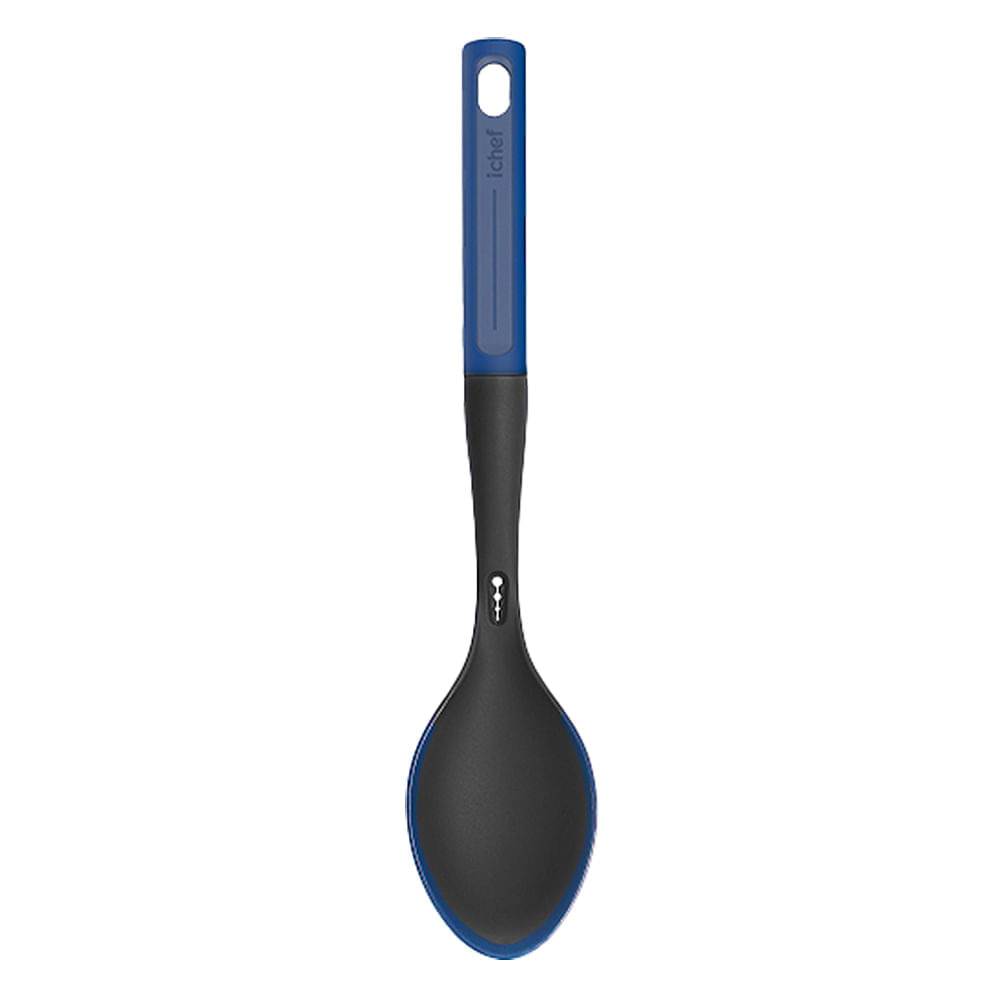 Colher De Silicone Ichef Polishop - Blue Ichef