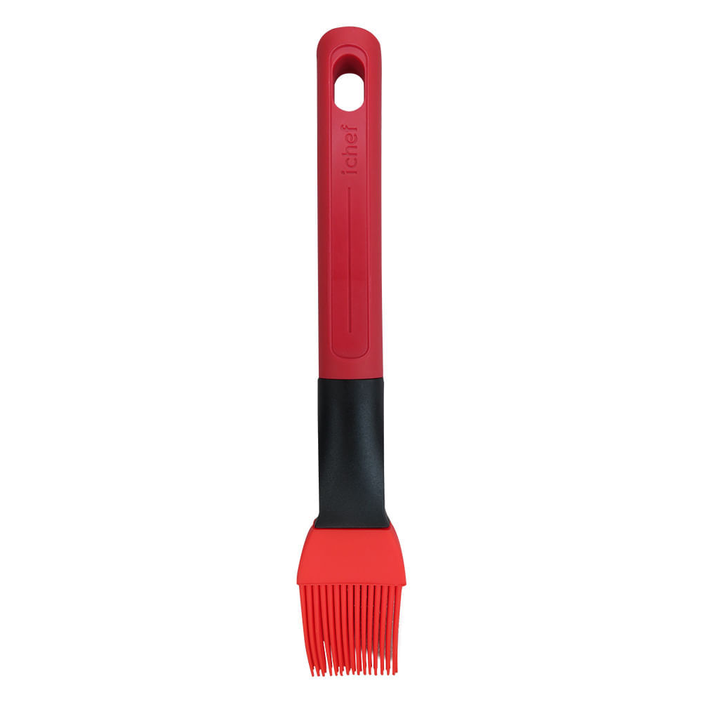 Pincel De Silicone Ichef Polishop - Red Ichef