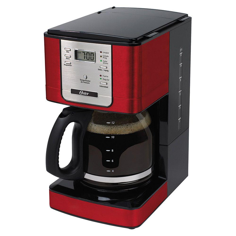 Cafeteira Oster Flavor Programável 12 Xícaras Vermelha 220V Bvstdc4401rd-057 Oster