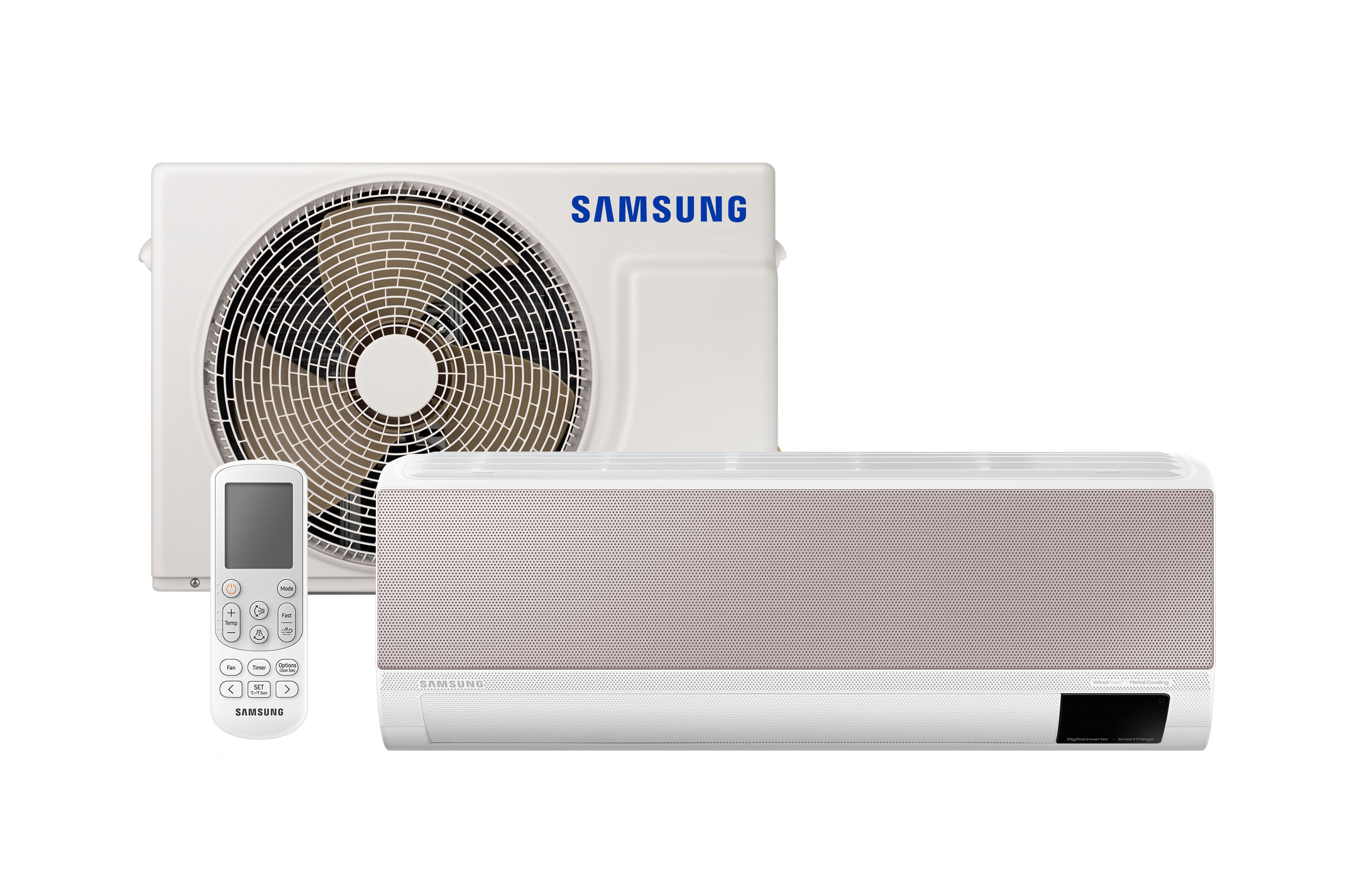 Ar Condicionado Split Inverter Samsung Windfree Metal Cooling Sem Vento 12.000 Btus Quente E Frio 220V 220V