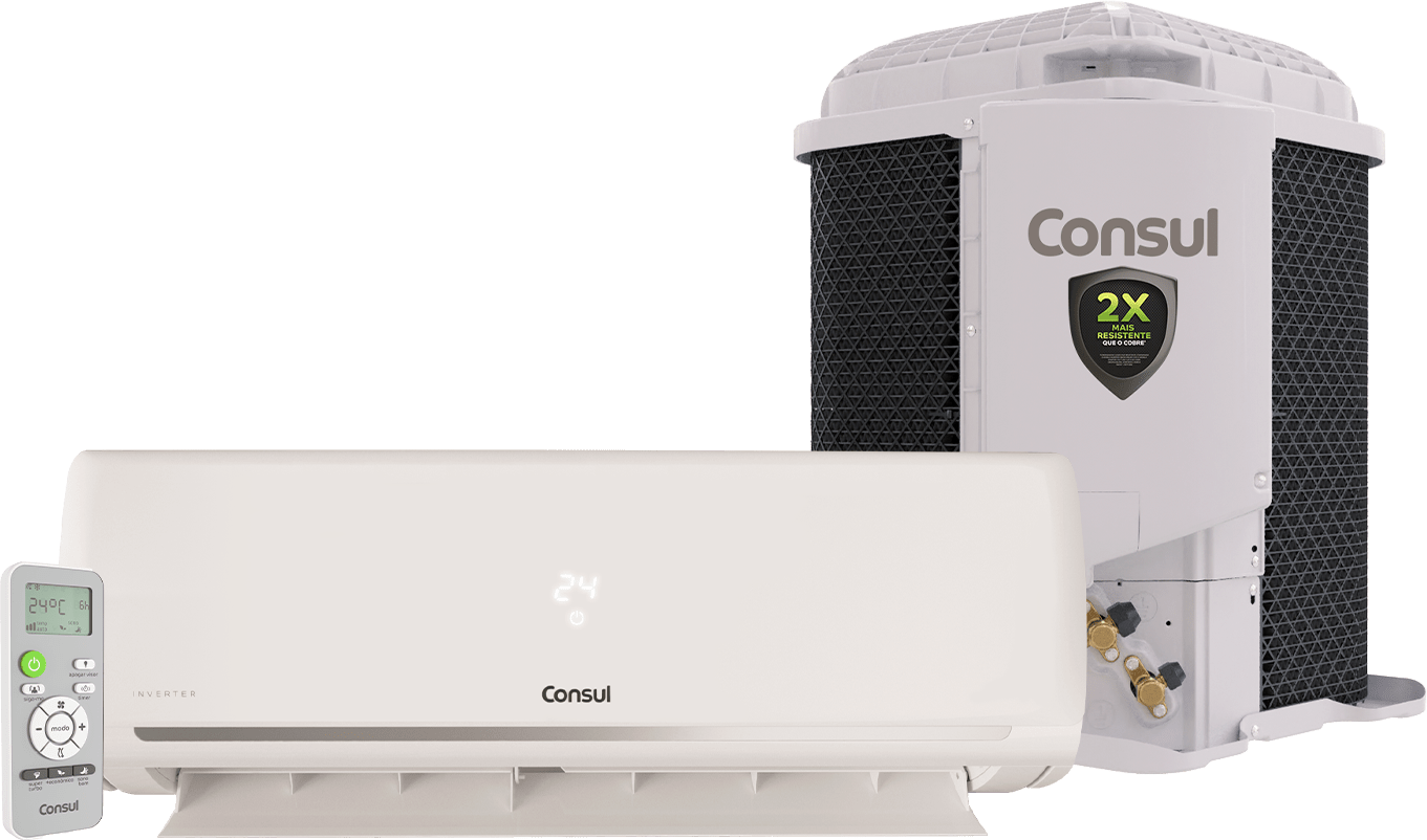 Ar Condicionado Split Consul Triple Inverter Economaxi Frio 12000 Btus - Cbk12cbxcj Bivolt