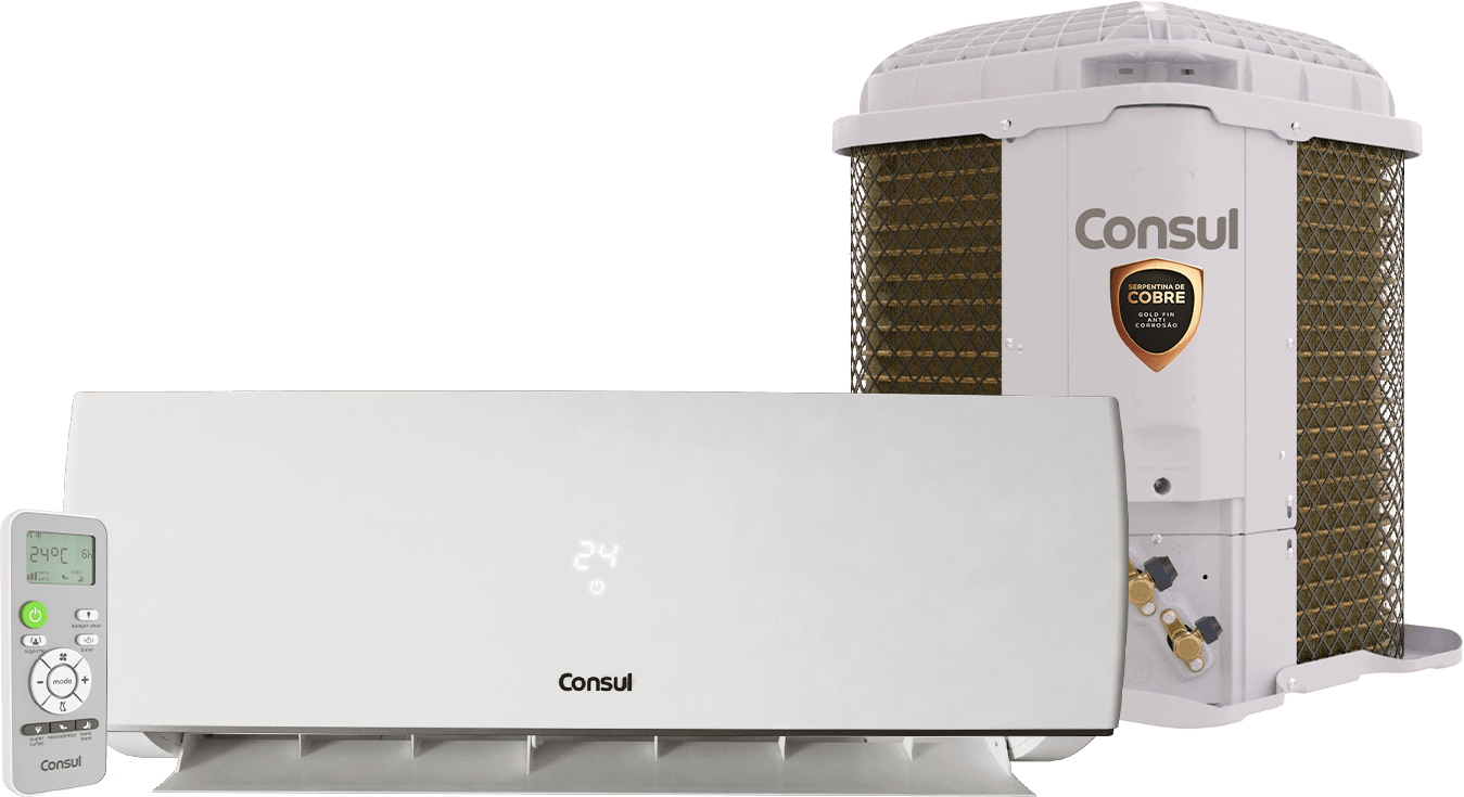 Ar Condicionado Split Consul Convencional Cobre Frio 12000 Btus - Cbn12dbbcj