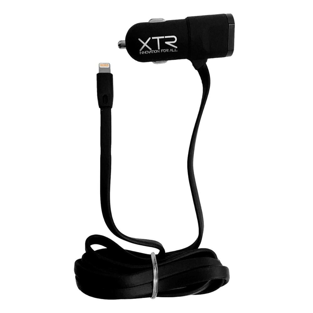 Cabo Carregador Veicular X-Trax 15M Para Apple Preto