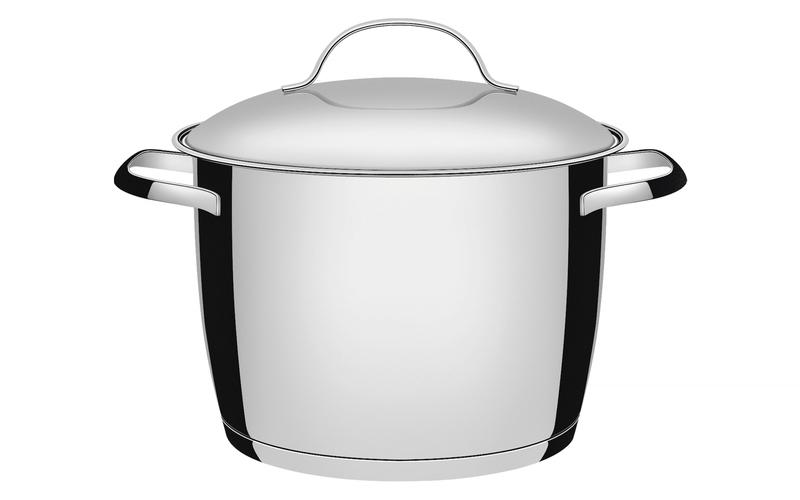 Caldeirao Tramontina 24cm Aço Inox Allegra