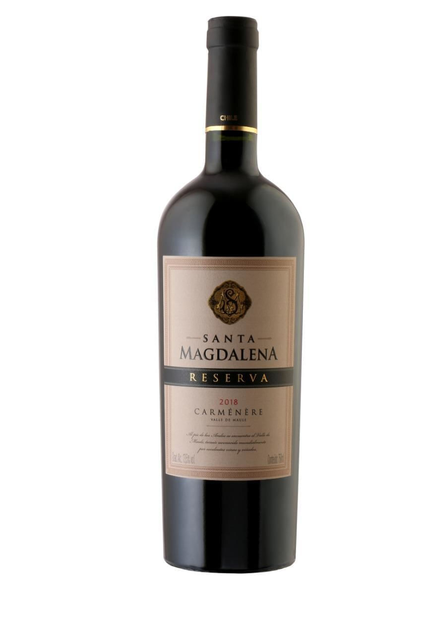 Vinho Tinto Chileno Carmenere Santa Magdalena Reserva 750ml