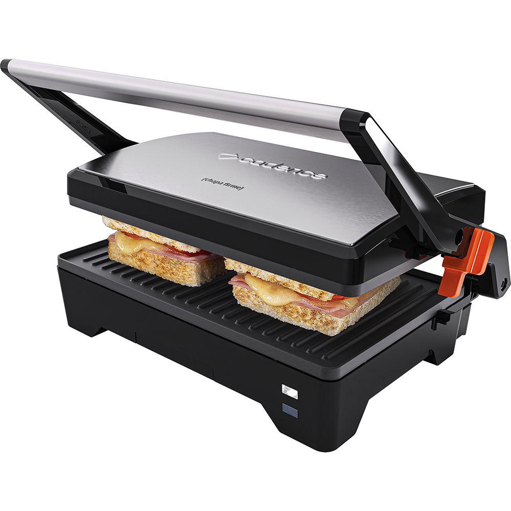 Grill Cadence Chapa Firme Inox 220V Grl621-220