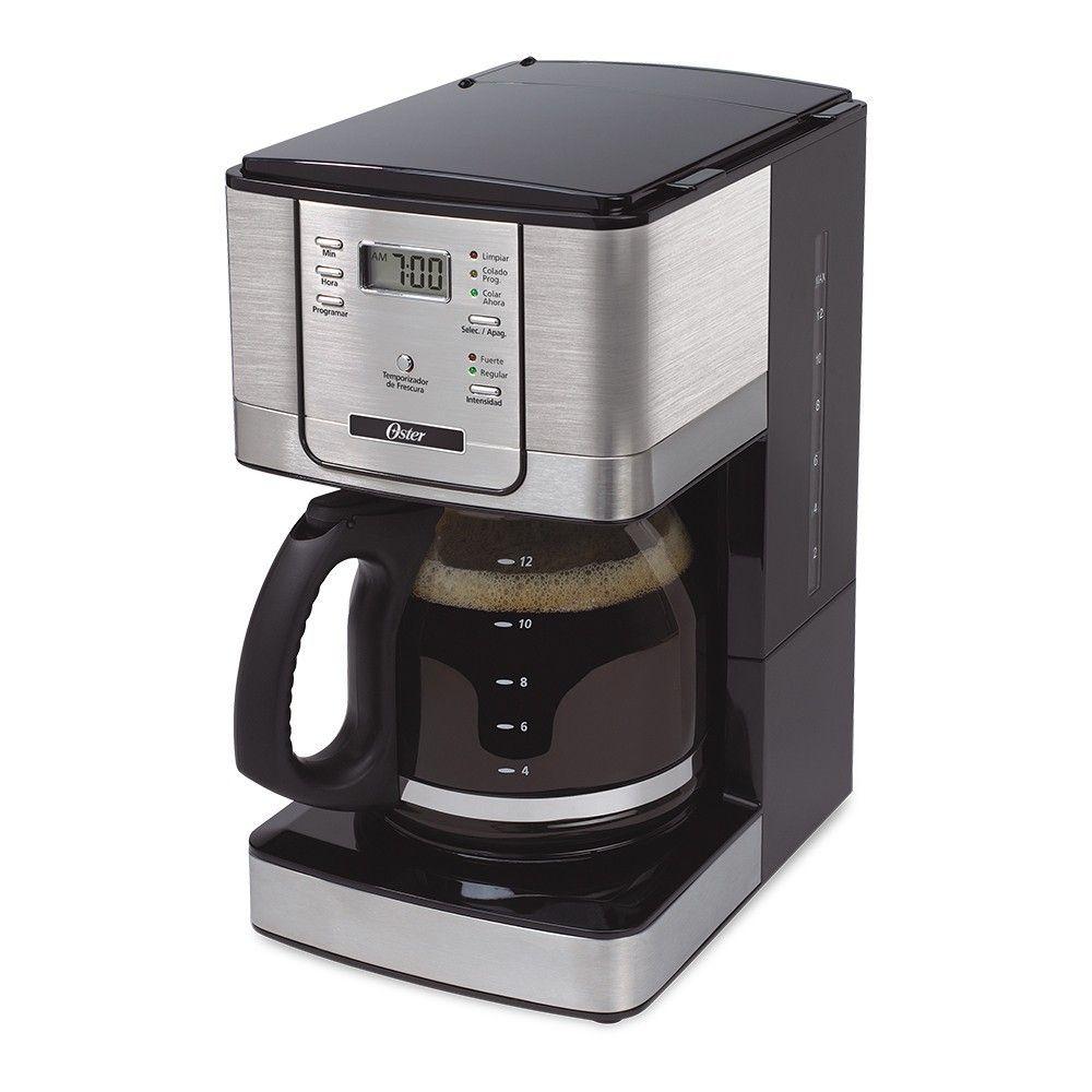 Cafeteira Flavor Programável 12 Xícaras Prata Oster 110V