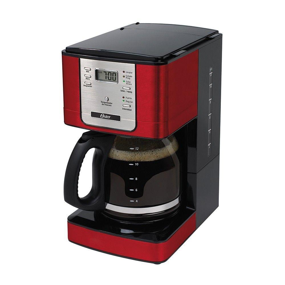 Cafeteira Flavor Programável 12 Xícaras Vermelha Oster 110V