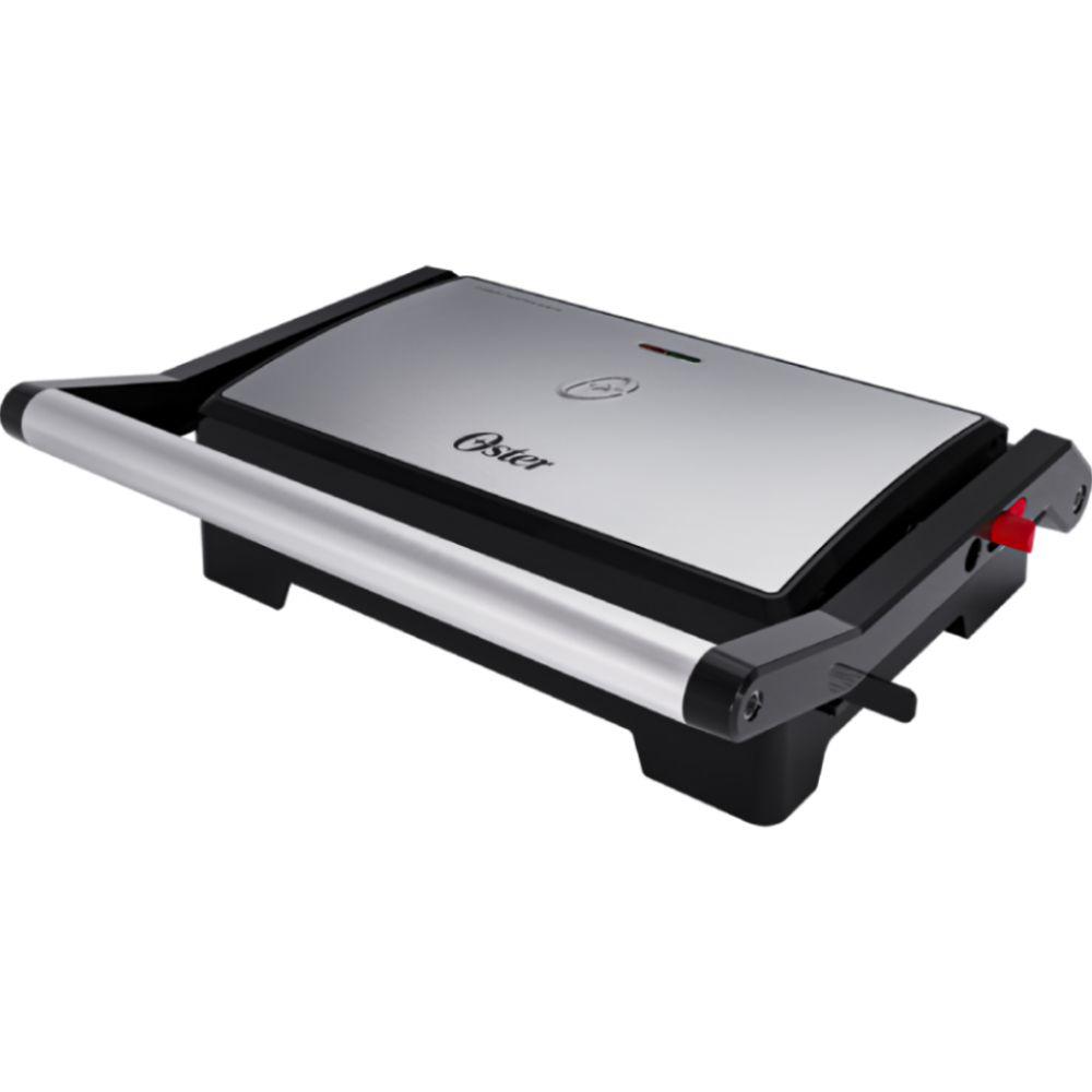 Mini Grill Elétrico Oster Inox 2 Em 1 Ogrl230 110V