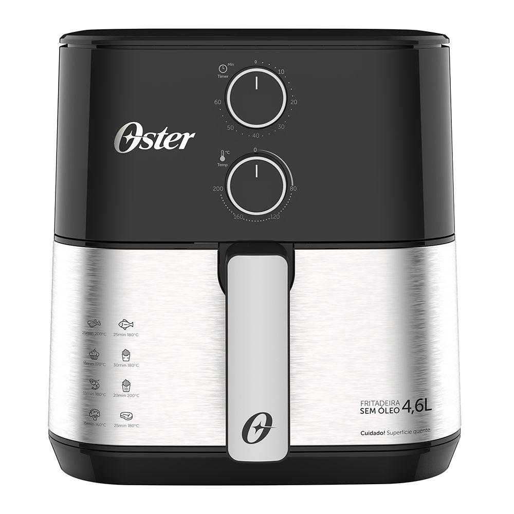 Fritadeira Elétrica Sem Óleo Oster 1500W 4,6 Litros Ofrt520-220 220V
