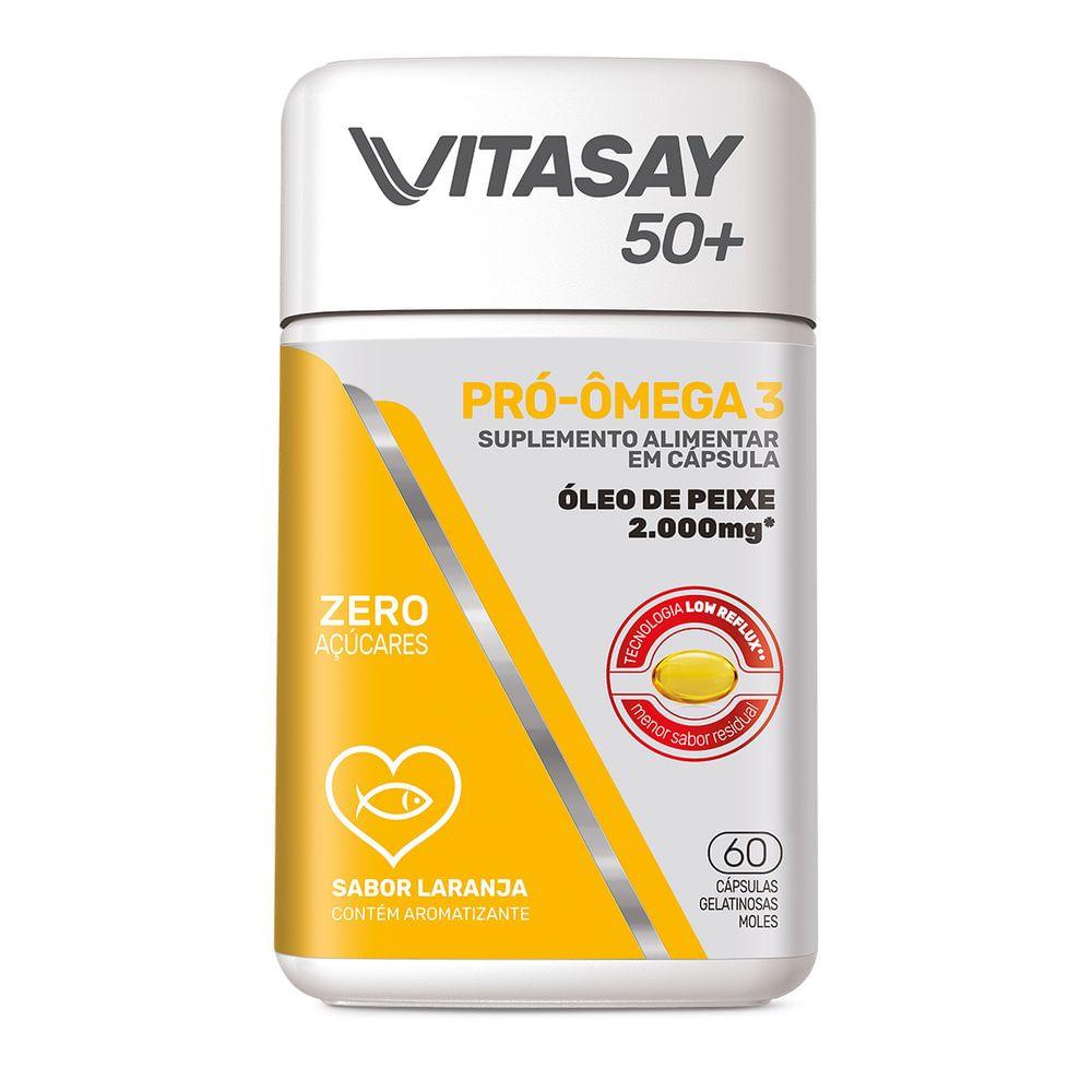 Vitasay50+ Pro-Ômega 3 Suplemento Alimentar 60 Cápsulas