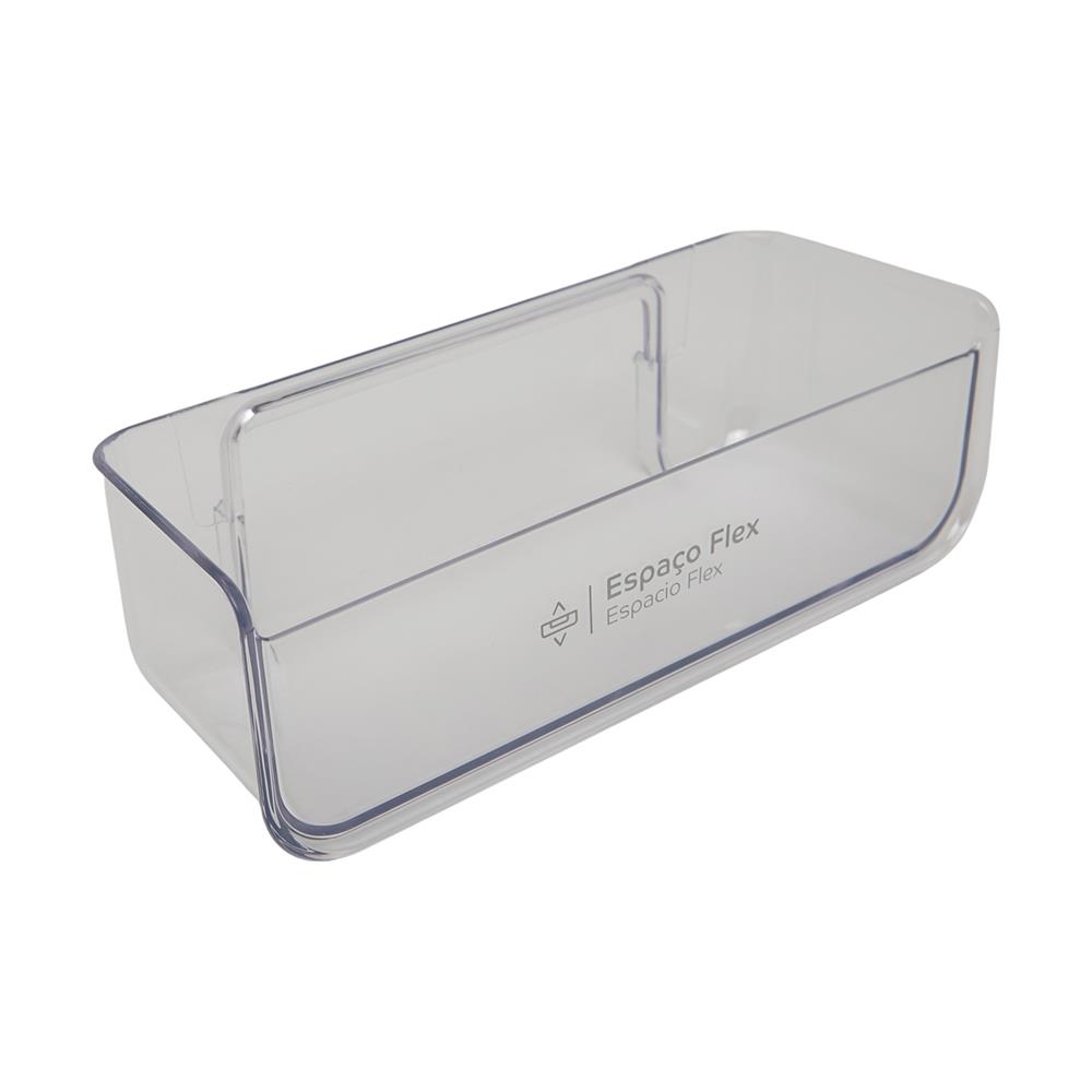 PRATELEIRA FLEX BIN TAMPOGRAFADA (C+F)