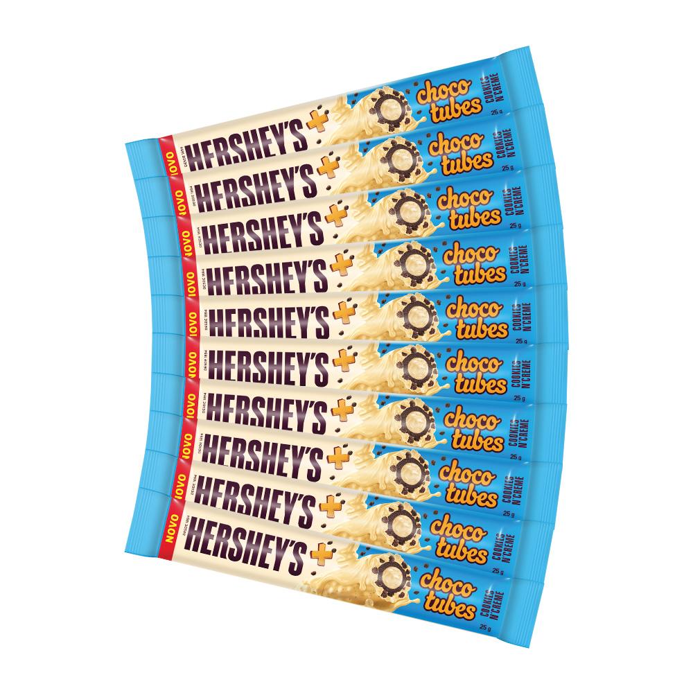 Kit 10 Un. Hershey's Cookies'n'creme 25G