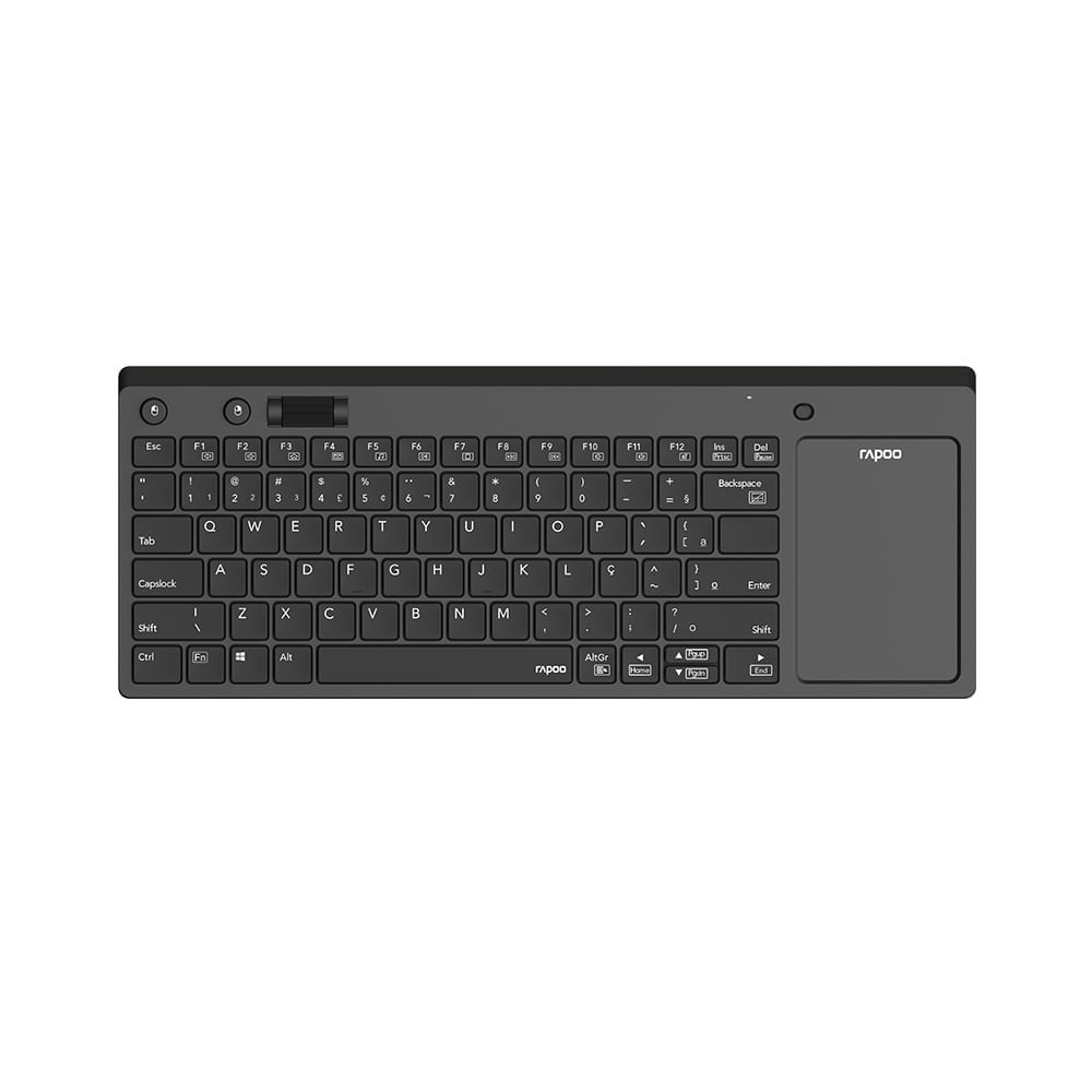 Teclado Touch Sem Fio 2.4Ghz 5 Anos De Garantia K2800 Rapoo - Ra039