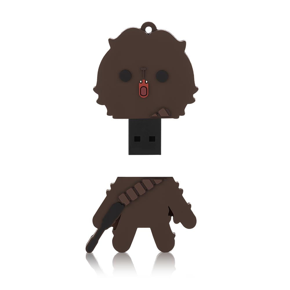 Pen Drive Star Wars Chewbacca 8Gb Usb Leitura 10Mb/S E Gravação 3Mb/S Multilaser - Pd041x [Reembalado]