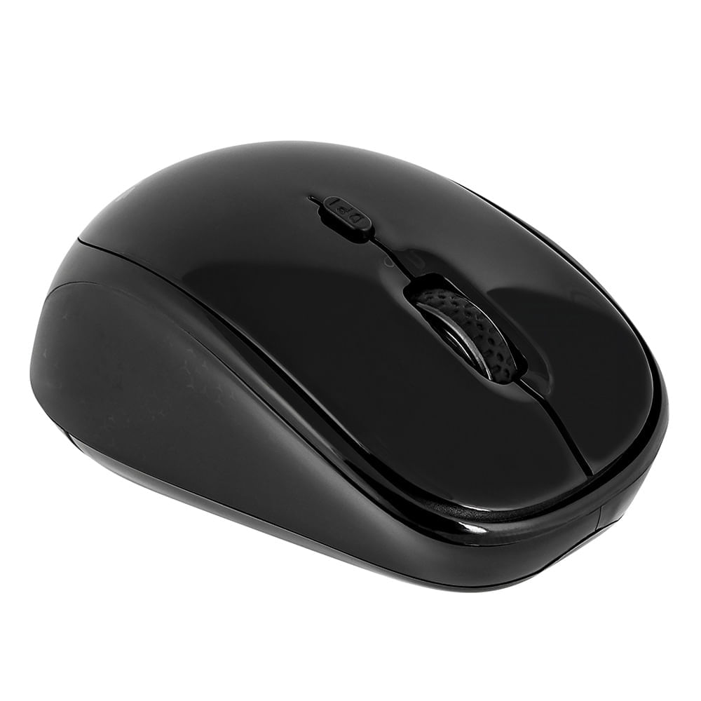 Mouse Sem Fio Bluetrack 4 Botões Dpi Ajustável 800-1200-1600Dpi Ambidestro Pilha Inclusa Alcance De 10M Conexão Usb 2.4Ghz Targus - Amw50