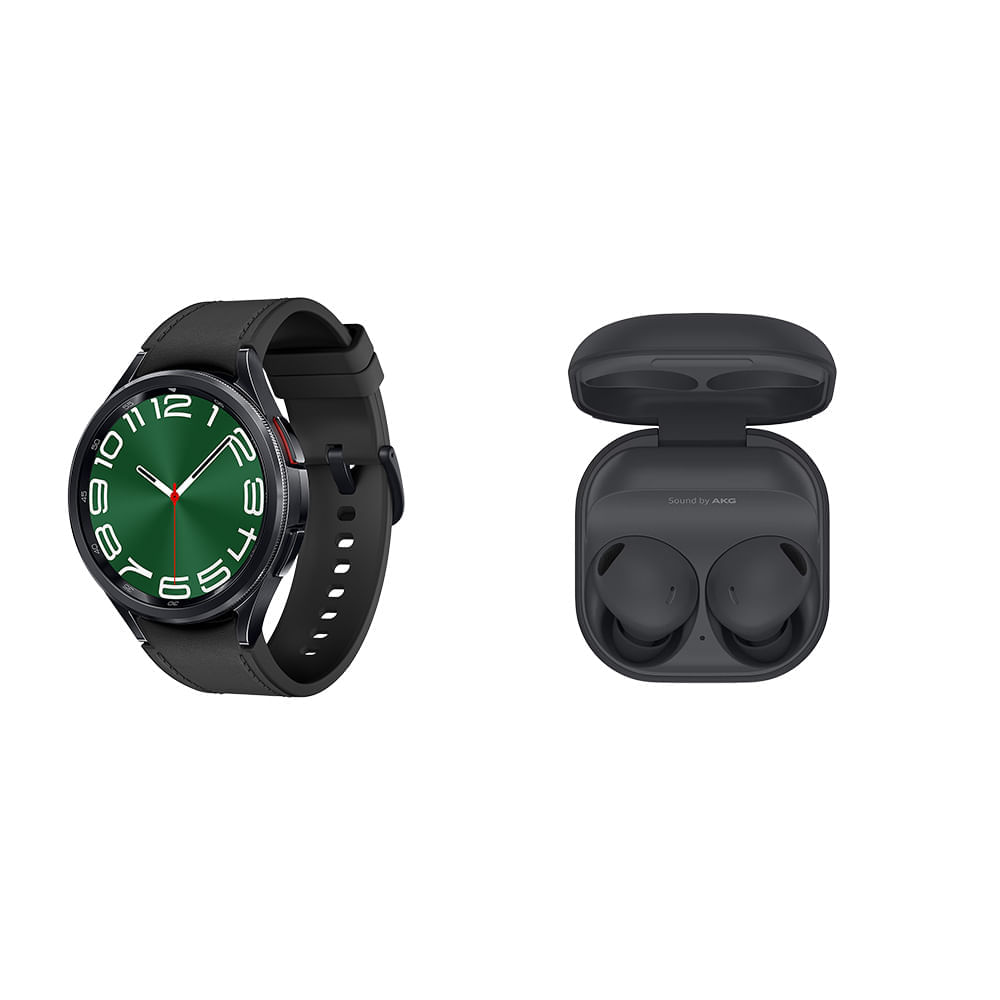 Galaxy Watch6 Classic Lte 47mm Grafite + Galaxy Buds2 Pro Grafite Kit