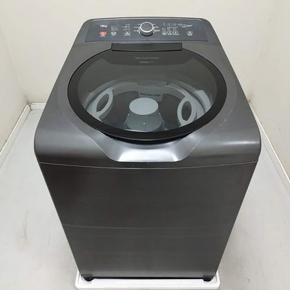 Máquina de Lavar Brastemp 15kg Double Wash Grafite Metálico  - BWD15A9BS2_WOTIMO_CL3352594 220V