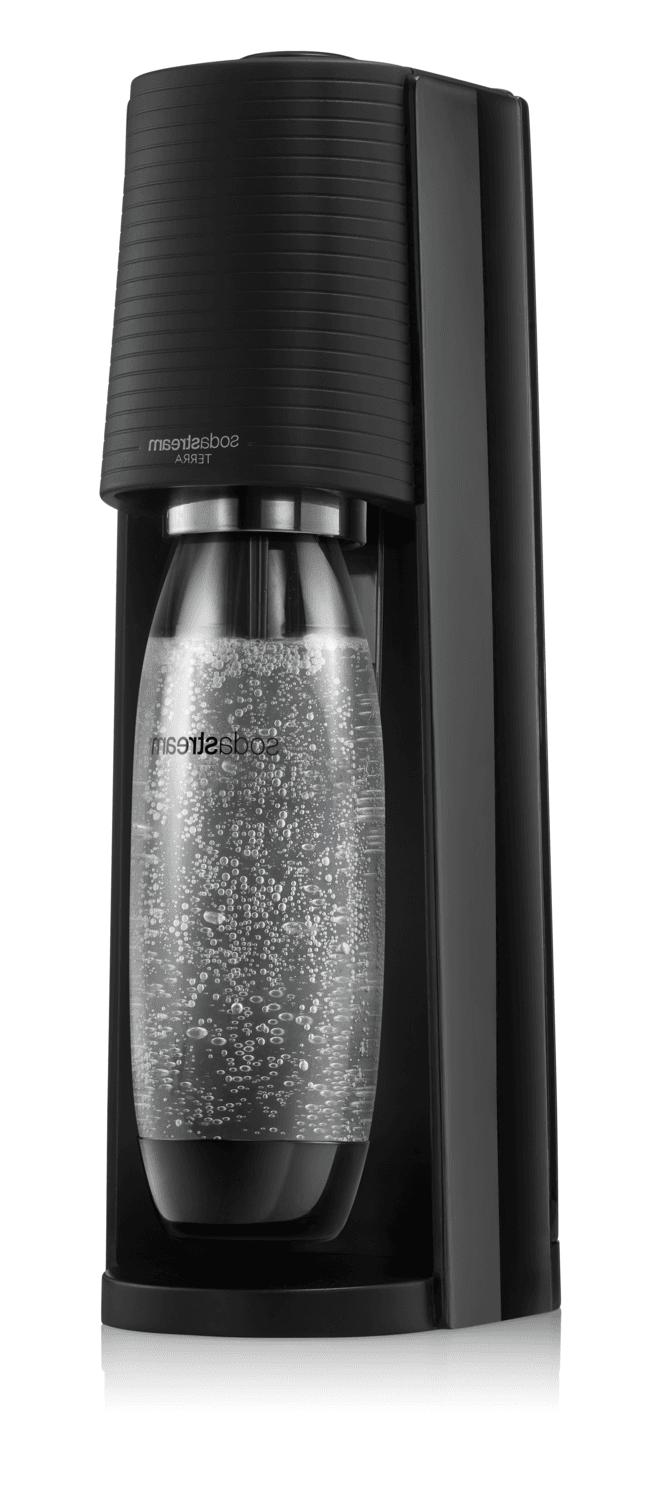 Máquina Para Gaseificar Água Terra Sodastream Preta