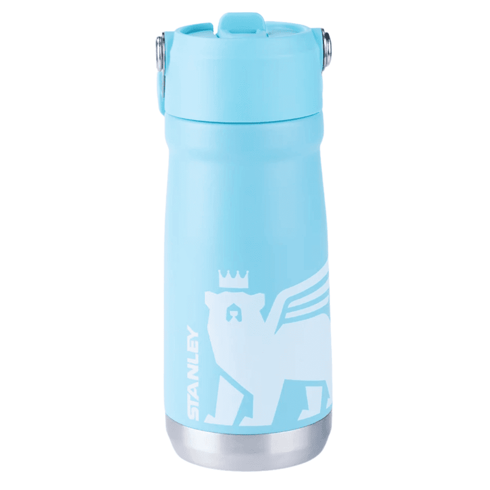 Garrafa Térmica Flip Straw Kids Pool 500ml Stanley Azul Azul