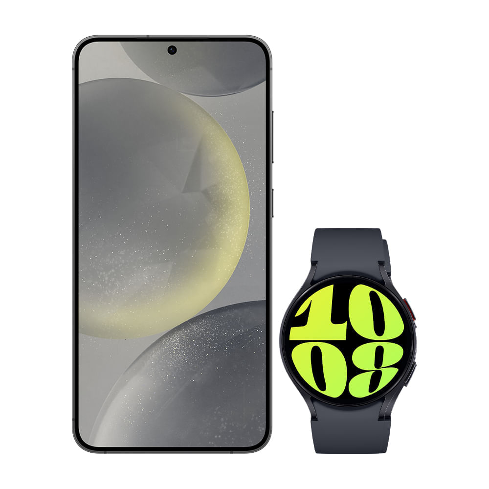 Galaxy S24+ 512Gb - Preto + Galaxy Watch6 Lte 44mm - Grafite Combo