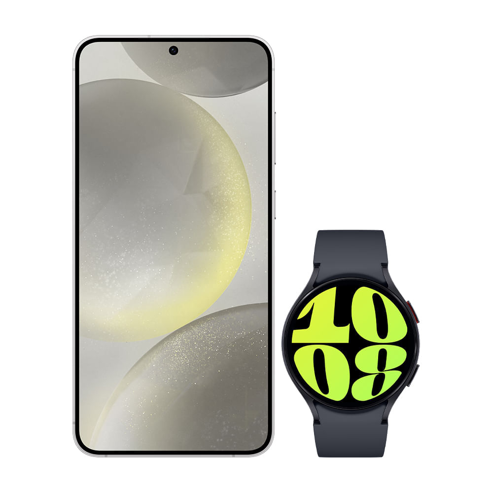 Galaxy S24+ 512Gb - Cinza + Galaxy Watch6 Lte 44mm - Grafite