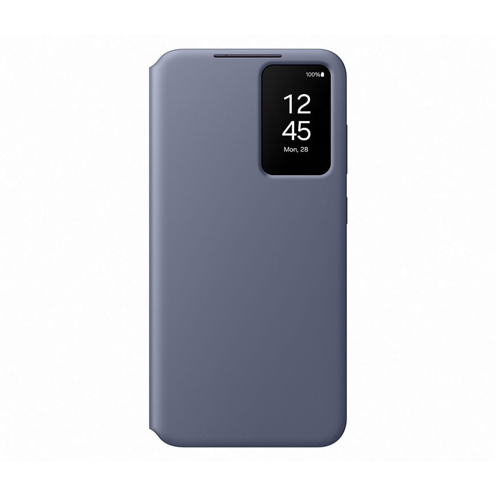 Capa Protetora Clear View Galaxy S24+ Violeta