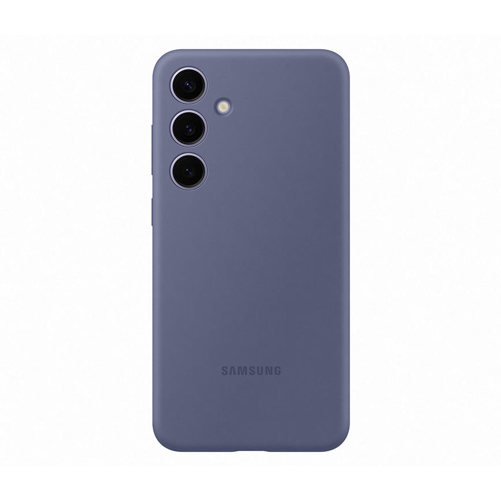 Capa Protetora Silicone Galaxy S24+ Violeta