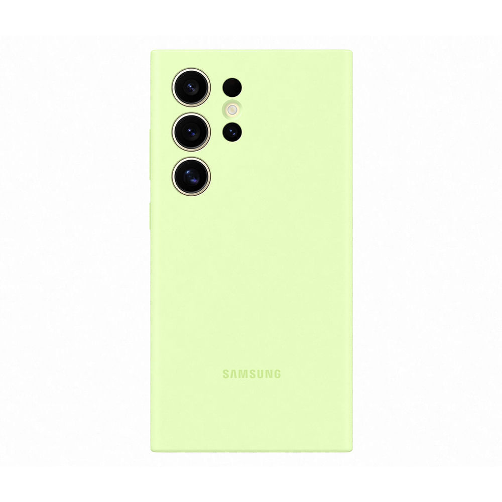 Capa Protetora Silicone Galaxy S24 Ultra Lima