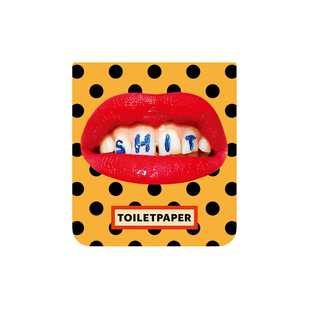 Cartão Flipsuit Toiletpaper Amarelo