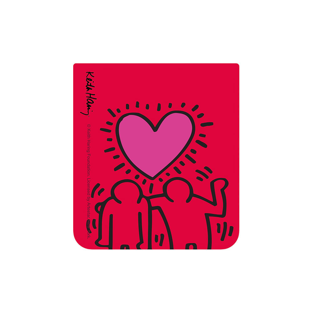 Cartão Flipsuit Keith Harring Vermelho