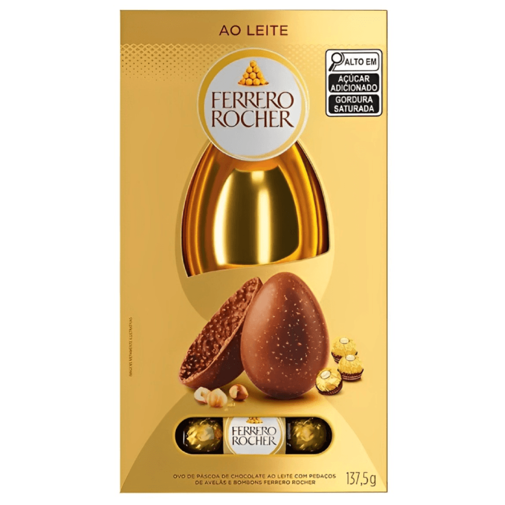 Ovo De Páscoa Ferrero Rocher 137,5G