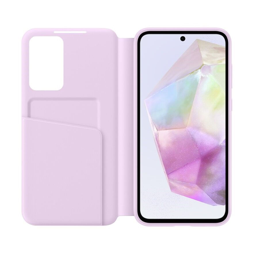 Capa Protetora Clear View Galaxy A35 5G Violeta