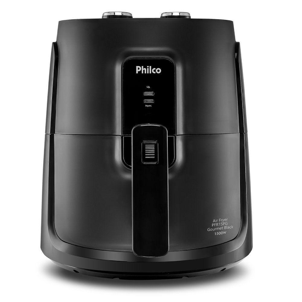 Fritadeira Elétrica Philco Sem Óleo Gourmet Black 4,4L 127V Pfr15pg 53801070 220V