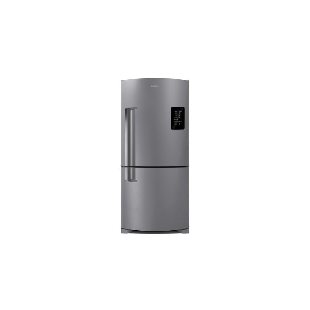 Geladeira Brastemp Frost Free Inverse 588 Litros Cor Inox Com Smart Bar Bre85ak 220V