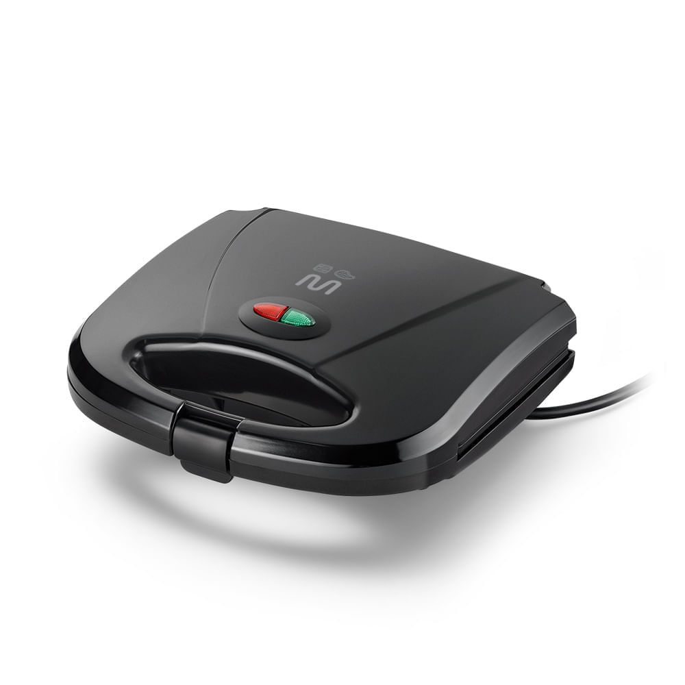Sanduicheira E Minigrill Chapa Antiaderente Dupla Ondulada 127V 750W Multilaser - Ce043out [Reembalado] Ce043out
