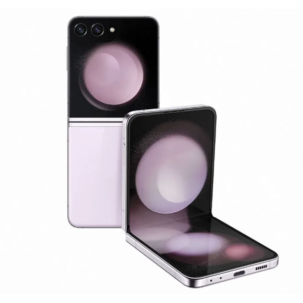 Smartphone Samsung Galaxy Z Flip5 5G 512Gb 8Gb Ram Câmera Traseira Dupla 12Mp + 12Mp Selfie 10Mp Tela Infinita De 6.7" Rosa Rosa