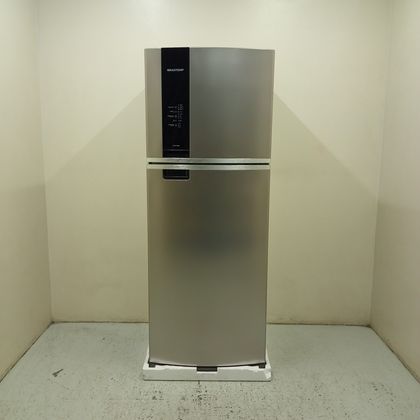 Geladeira Brastemp Frost Free Duplex 462 litros cor Inox com Turbo Control  - BRM56BKAS2_WOTIMO_JH4842139 110V