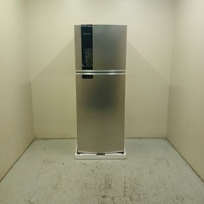 Geladeira Brastemp Frost Free Duplex 462 litros cor Inox* com Painel Eletrônico e Turbo control  - BRM55BKBS2_WOTIMO_JH4841960 220V